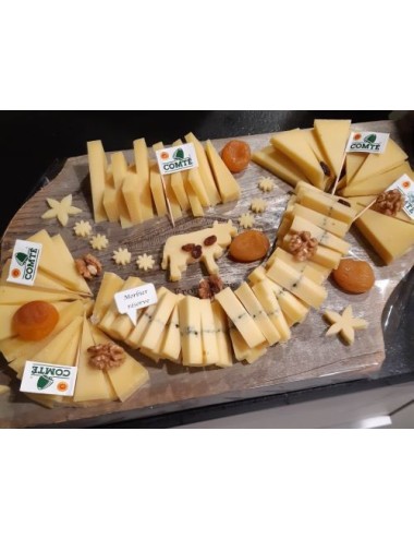 Plateau de fromages du Jura pour dégustation | Fromagerie Narbief Bizot