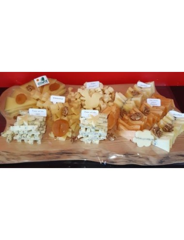 Plateau de fromages du Jura pour dégustation | Fromagerie Narbief Bizot
