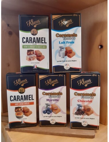 Caramels tendres Klaus | Multi saveurs