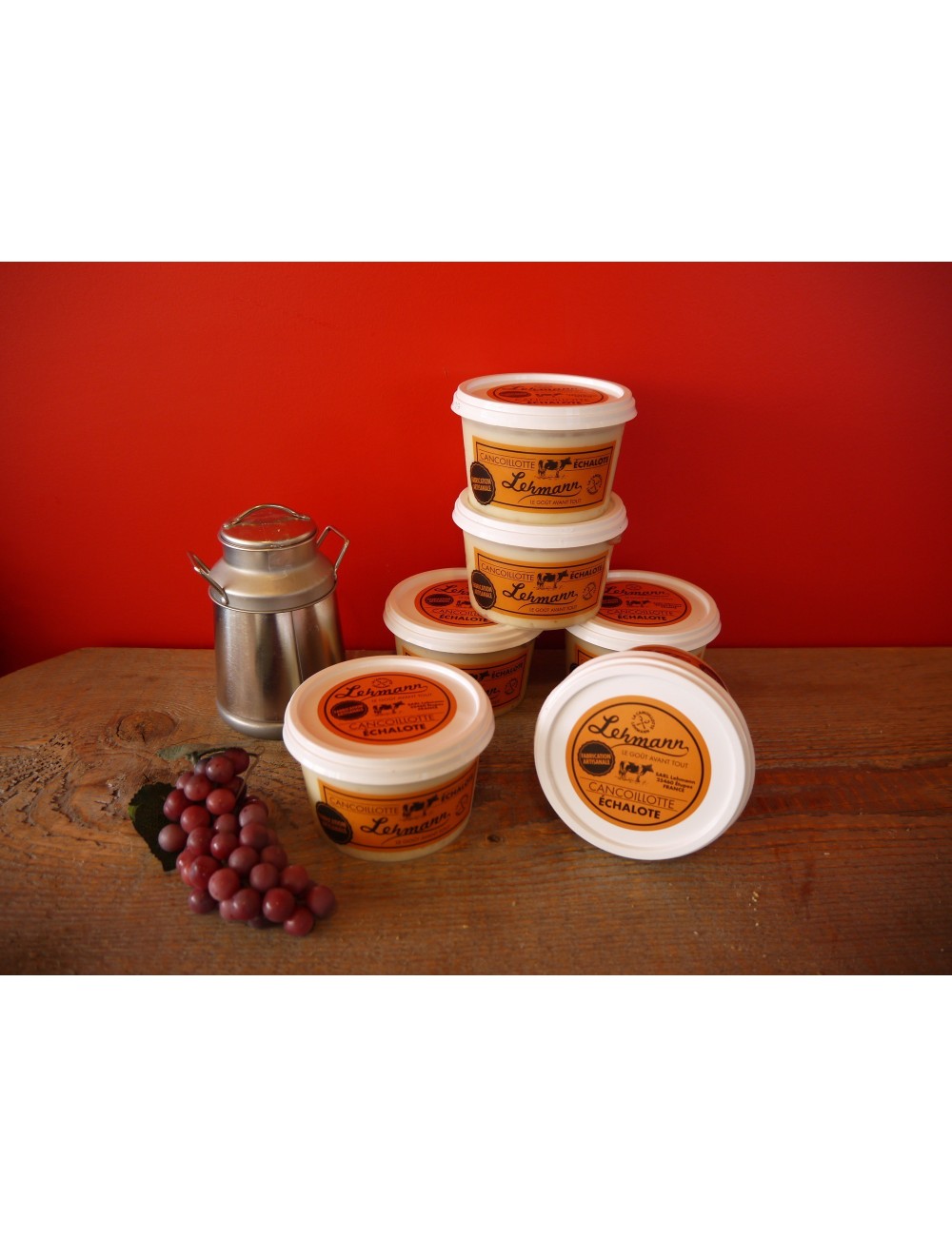 Fromage Franche Comté | Cancoillotte à l'échalote
